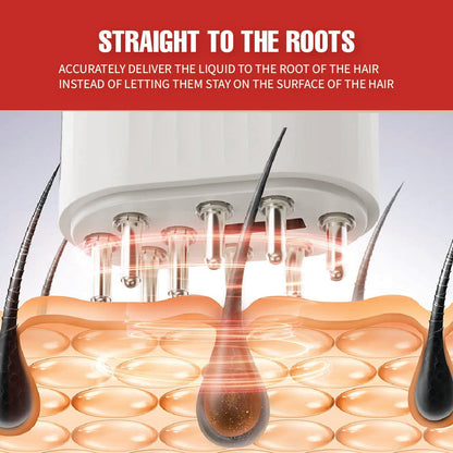 Feelflex™- Red Light Therapy Electric Scalp Massager & Hair Oil Applicator