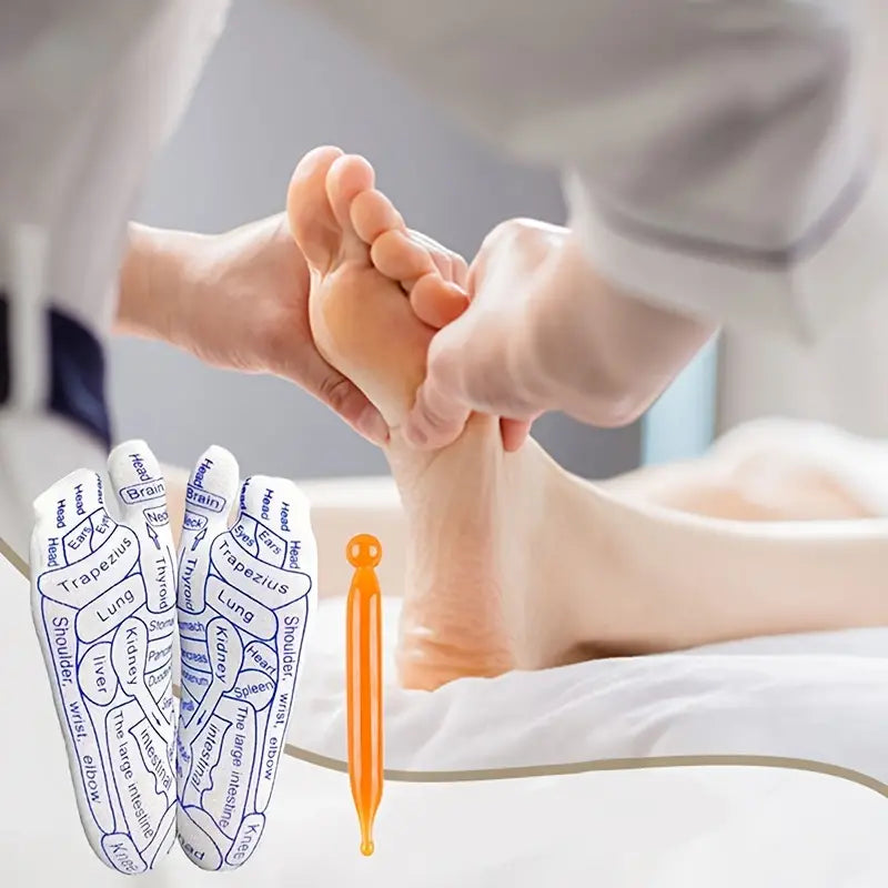 AcuSocks ™ Reflexology Chart Socks