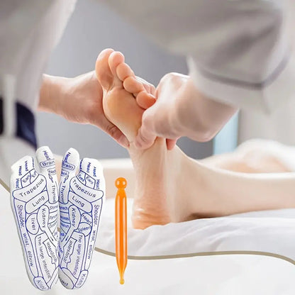 AcuSocks ™ Reflexology Chart Socks