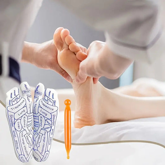 AcuSocks ™ Reflexology Chart Socks