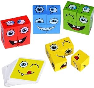 Face changing puzzle game