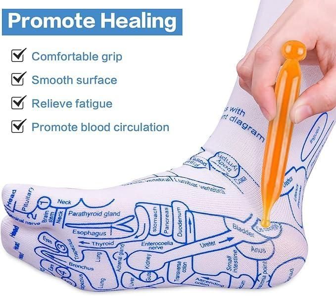 AcuSocks ™ Reflexology Chart Socks