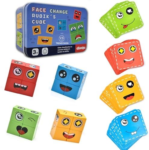 Face changing puzzle game