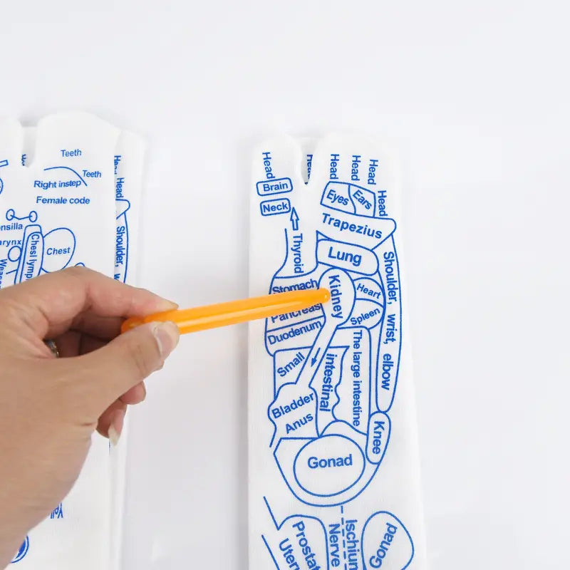 AcuSocks ™ Reflexology Chart Socks