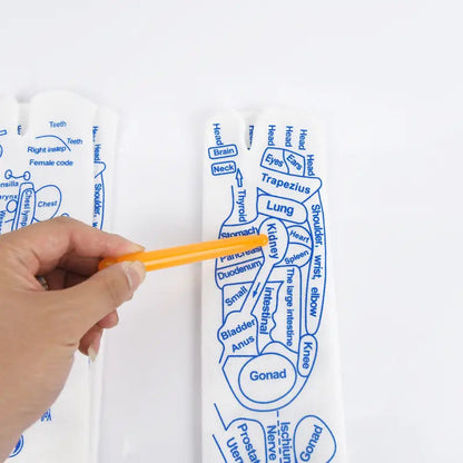 AcuSocks ™ Reflexology Chart Socks
