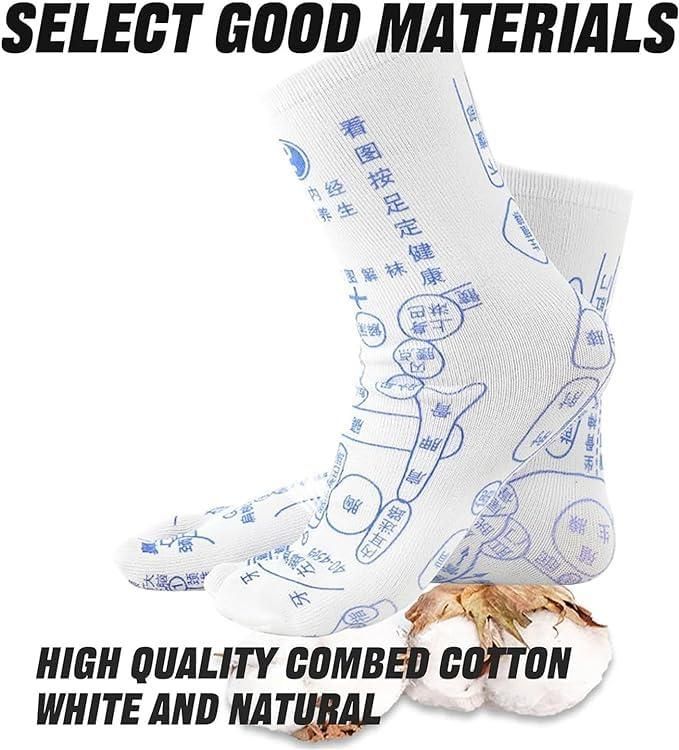 AcuSocks ™ Reflexology Chart Socks