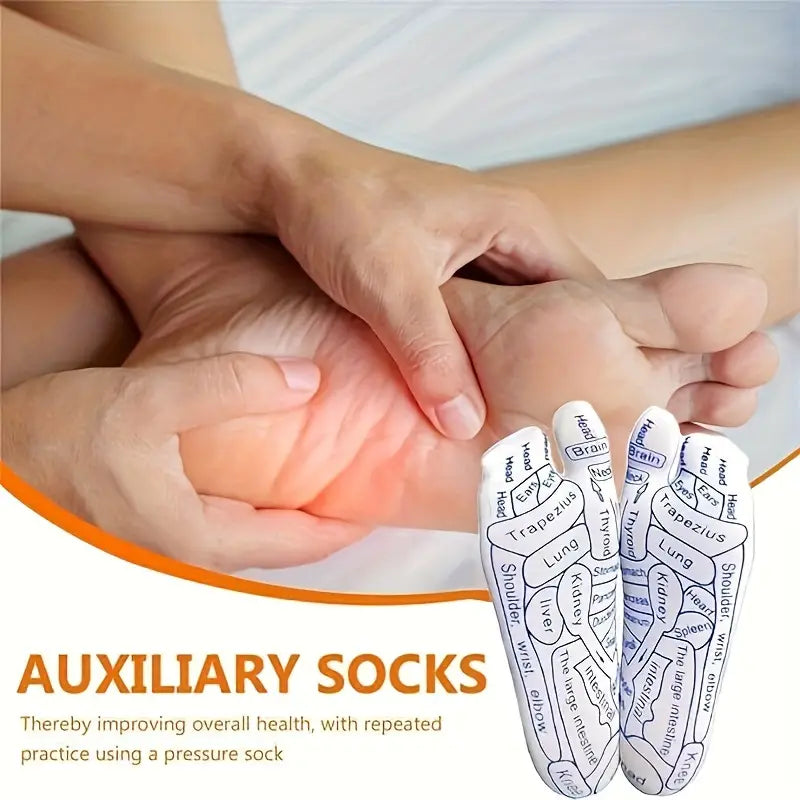 AcuSocks ™ Reflexology Chart Socks