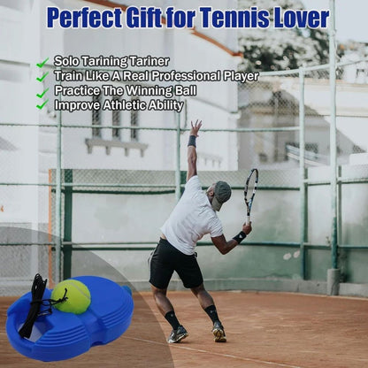 Feelflex™- Cricket / Tennis Trainer Rebound Ball Self-Practice - Multicolor