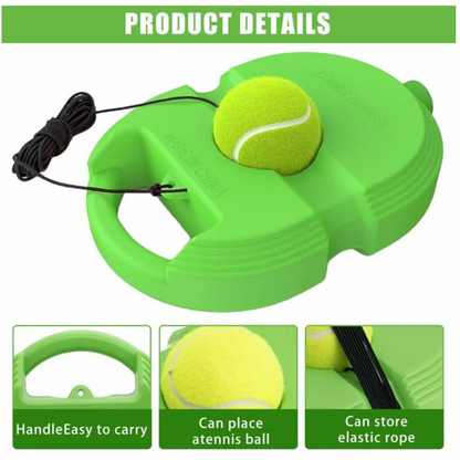 Feelflex™- Cricket / Tennis Trainer Rebound Ball Self-Practice - Multicolor