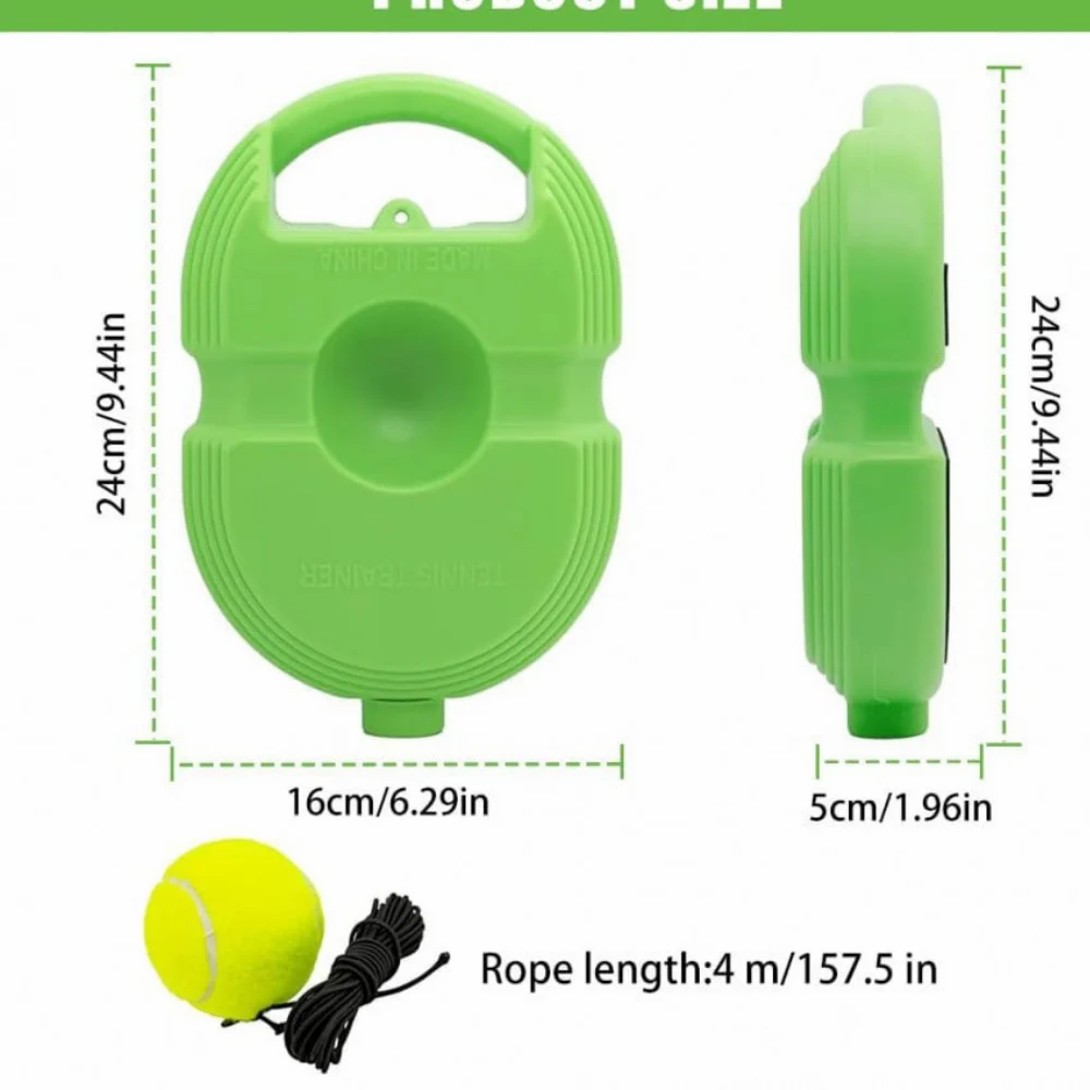 Feelflex™- Cricket / Tennis Trainer Rebound Ball Self-Practice - Multicolor